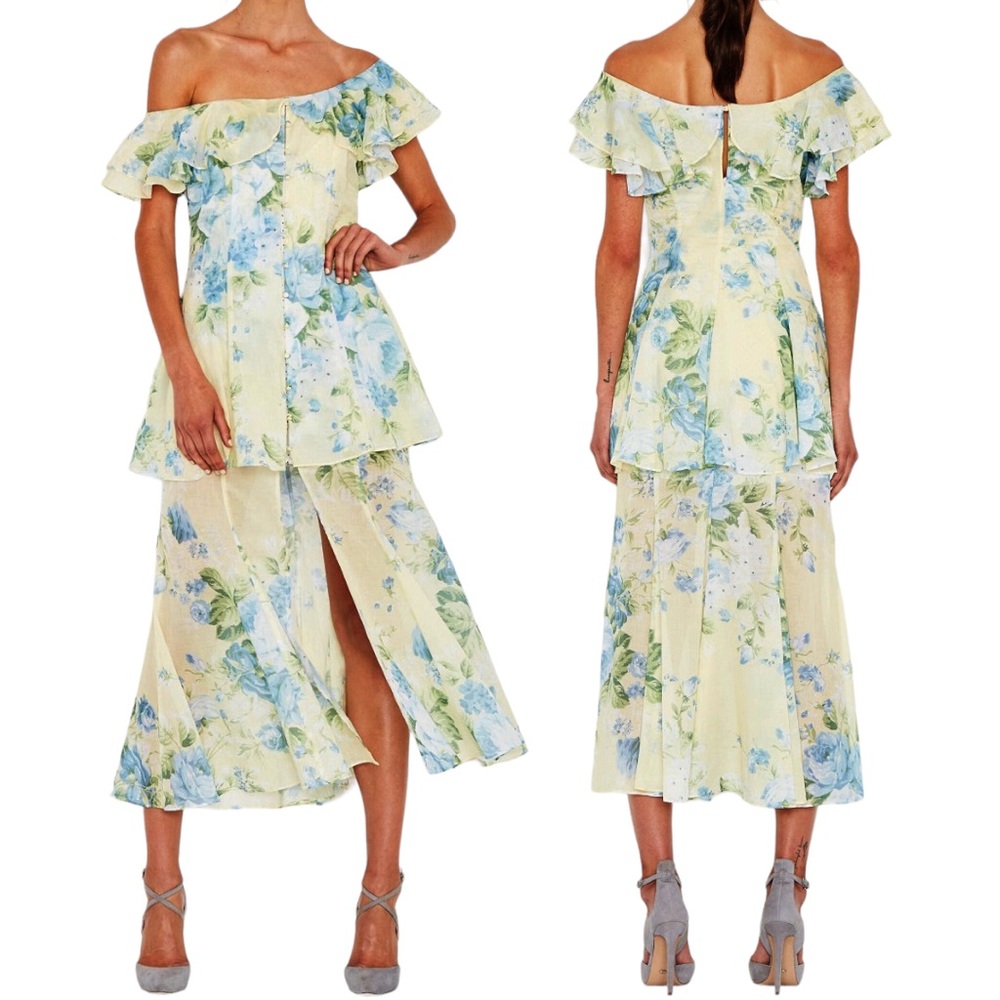 ALICE‎ MCCALL Flawless Dress in Butter Blossom. Size 4